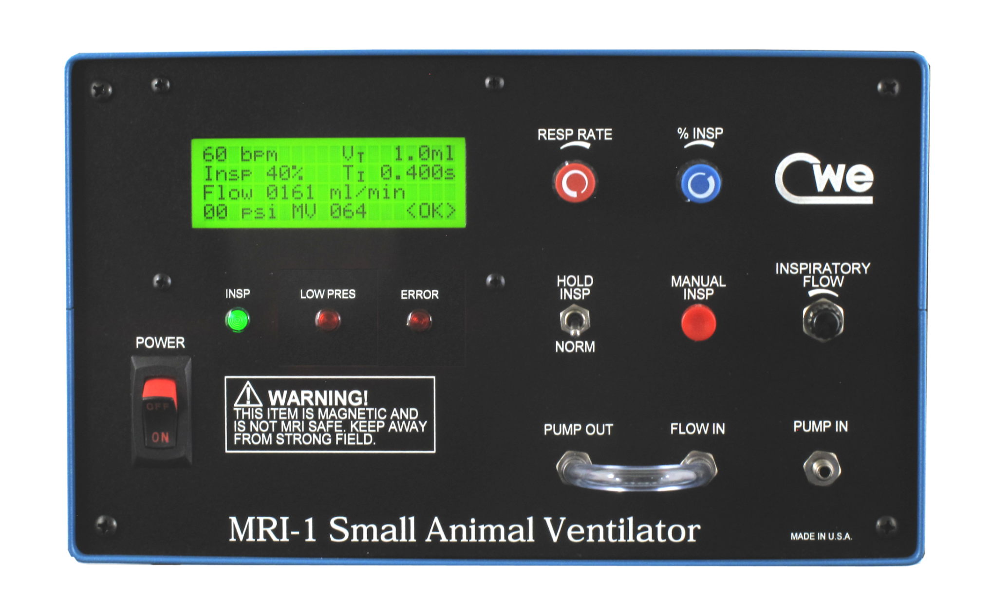 MRI-1 MRI-compatible ventilator