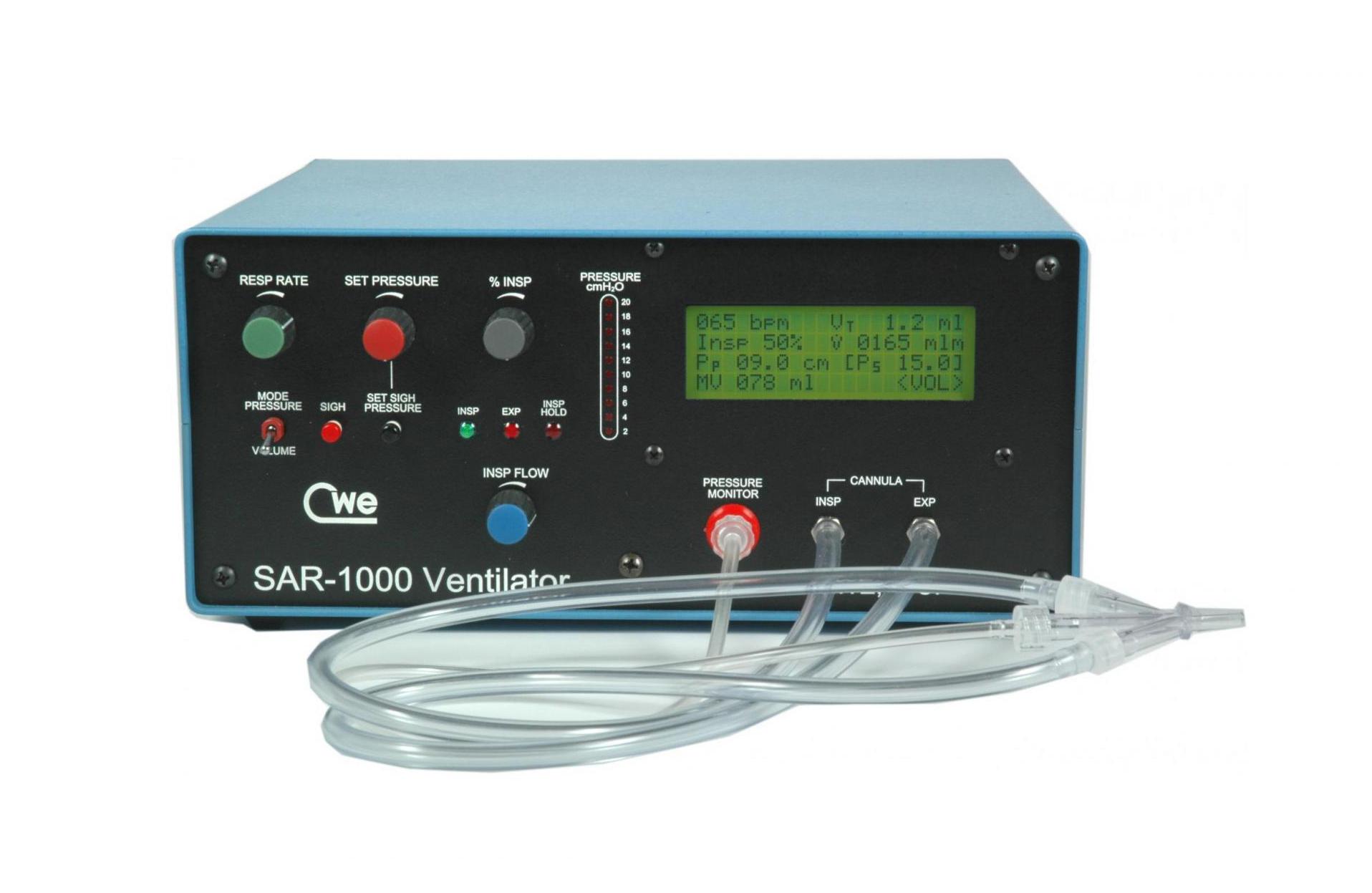 Advanced ventilator system for rodents