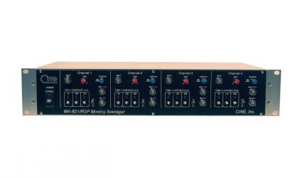 MA-821/RSP 4-Channel, rack-mounted moving averager